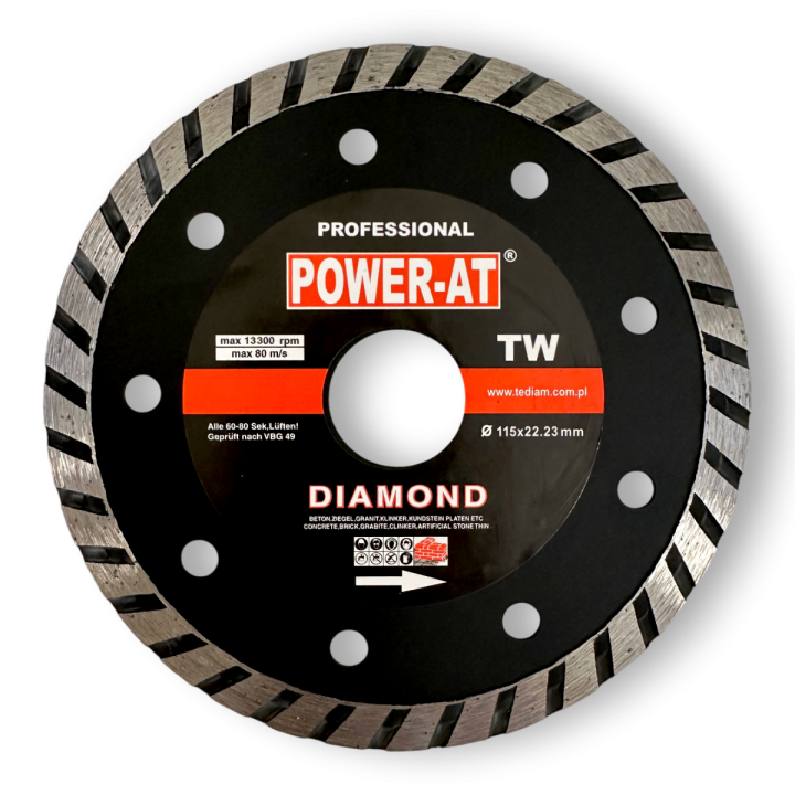 Tarcza diamentowa turbo POWER-AT TW
